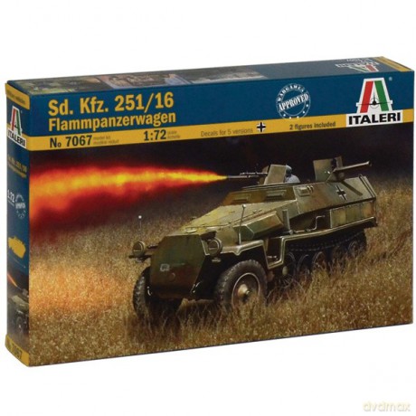 ITALERI Sd.Kfz.2516 Flammpanzerwagen 7067 [MODELARSTWO]