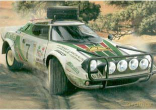 ITALERI Stratos HF WRC 3693 [MODELARSTWO]