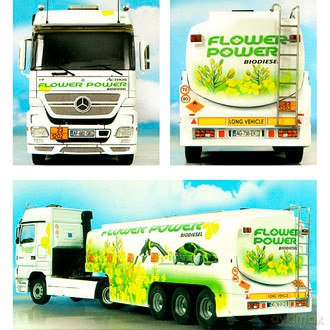 ITALERI Mercedes Actros wtank Flower 3856 [MODELARSTWO]