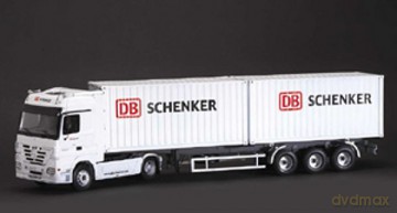 ITALERI MercedesBenz Actros w2 x 20ft 3865 [MODELARSTWO]