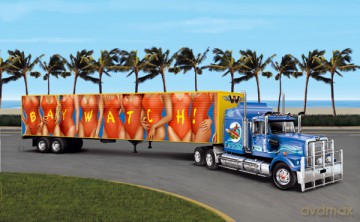 ITALERI U.S. Truck with "Baywatch" 3832 [MODELARSTWO]