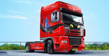 ITALERI DAF XF Super Space Cab 3834 [MODELARSTWO]