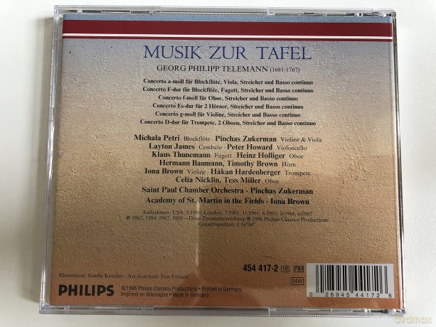 Golden Baroque Akademy...: Telemann:Concertos [CD]
