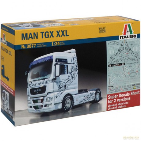 ITALERI MAN TGX XXL 3877 [MODELARSTWO]