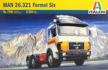 ITALERI MAN 26 321 Formel Six 756 [MODELARSTWO]