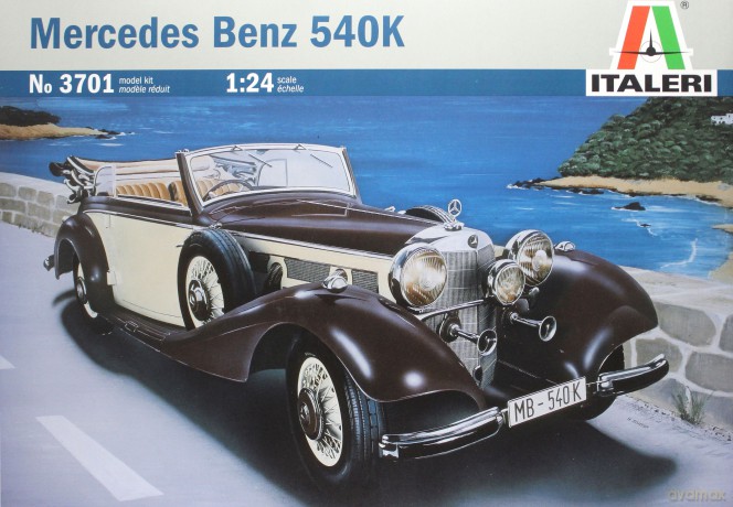 ITALERI MercedesBenz 540K 3701 [MODELARSTWO]