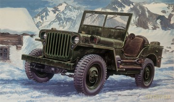 ITALERI Willys Jeep 1 ton 3721 [MODELARSTWO]