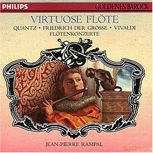 Golden Baroque Rampal Jean-Pierre: The Virtuoso Flute [CD]