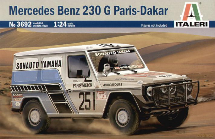 ITALERI MercedesBenz 230 G #25 Paris 3692 [MODELARSTWO]