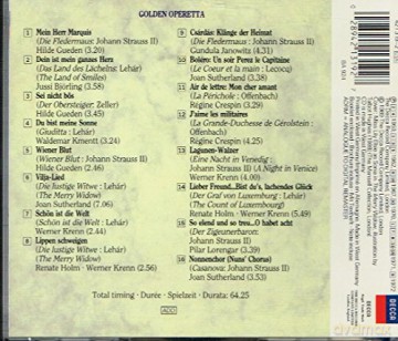 Golden Operetta [CD]