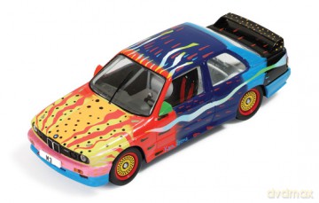 IXO BMW M3 (E30) Art Car Ken Done CLC232 [MODELARSTWO]