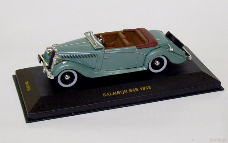 IXO Salmson S4E 1938 (grey green) MUS038 [MODELARSTWO]