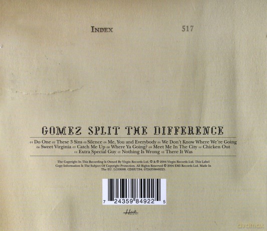 Gomez: Split The Difference [CD]