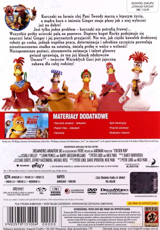 Uciekające kurczaki [DVD]