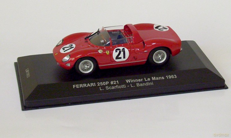IXO Ferrari 250 P #21 L. Scarfiotti LM1963 [MODELARSTWO]