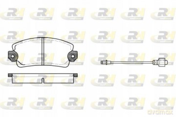 Zestaw klocków hamulcowych, hamulce tarczowe Roadhouse 2025.12 Fiat Nissan Ford Alfa Romeo