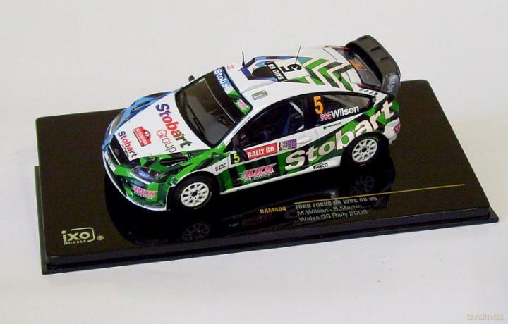 IXO Ford Focus RS WRC 08 #5 M. Wilson RAM404 [MODELARSTWO]
