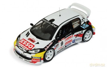 IXO Peugeot 206 WRC #9 E.v.d. Pluym RAM440 [MODELARSTWO]