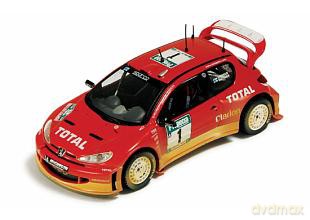 IXO Peugeot 206WRC #1 "Red" RAM161 [MODELARSTWO]