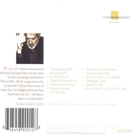 Gordon Haskell: All My Life [CD]