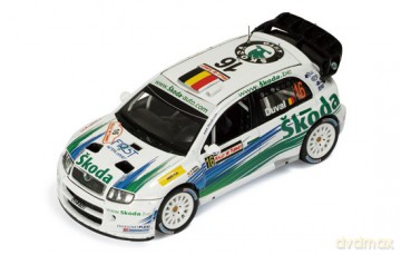 IXO Skoda Fabia WRC #16 F. Duval RAM252 [MODELARSTWO]