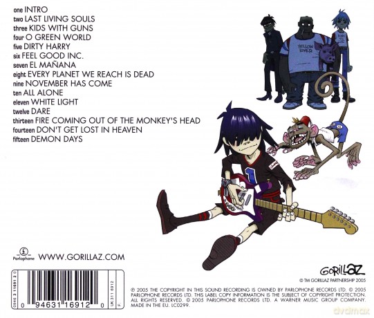 Gorillaz: Demon Days [CD]