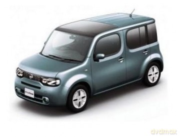JCOLLECTION Nissan Cube 2009 (ash blue) JC129 [MODELARSTWO]