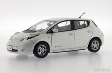 JCOLLECTION Nissan Leaf 2010 (white) JC216 [MODELARSTWO]