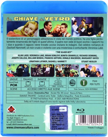 The Glass Key (Szklany klucz) [Blu-Ray]