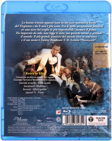 The Legend of 1900 (1900: Człowiek legenda) [Blu-Ray]