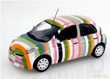 JCOLLECTION Nissan March Stripe Version JC211 [MODELARSTWO]