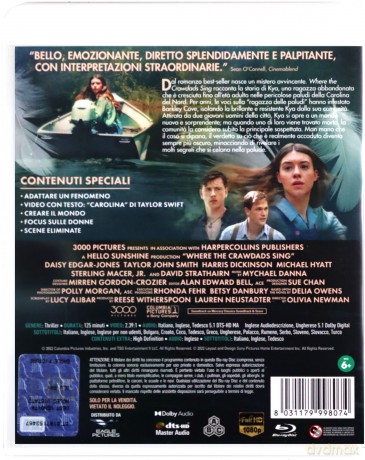 Gdzie śpiewają raki [Blu-Ray]