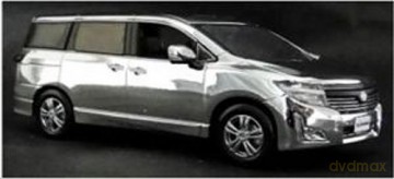 JCOLLECTION Nissan New Elgrand (silver) JC208 [MODELARSTWO]