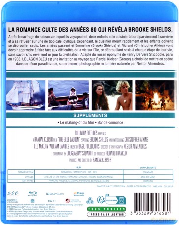 The Blue Lagoon (Błękitna laguna) [Blu-Ray]