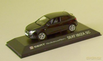 JCOLLECTION Seat New Ibiza SC (black) C0143 [MODELARSTWO]
