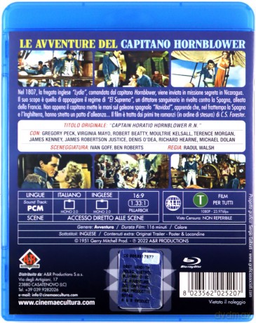 Captain Horatio Hornblower R.N. (Kapitan Hornblower) [Blu-Ray]
