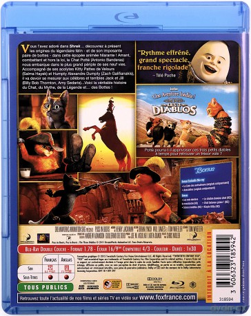 Puss in Boots (Kot w butach) [Blu-Ray]