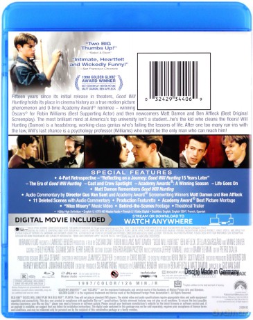 Good Will Hunting (Buntownik z wyboru) [Blu-Ray]