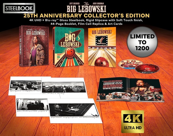 The Big Lebowski (steelbook) [Blu-Ray 4K]+[Blu-Ray]