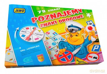 POZNAJEMY ZNAKI DROGOWE  Gra-loteryjka JAWO [GRA]