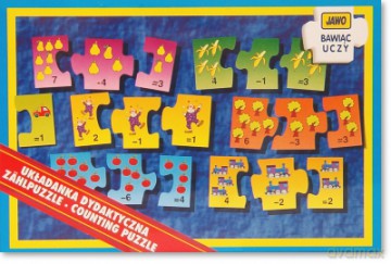 JAWO GRA PUZZLE ODEJMOWANIE 4 [GRA]