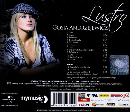 Gosia Andrzejewicz: Lustro [CD]