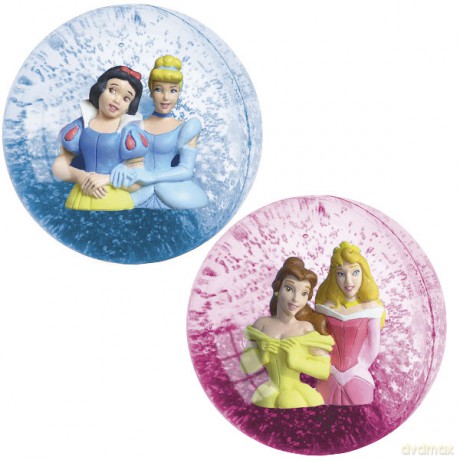 JOHN Piłeczka Glitter z fig. Księżniczki 90526 [ZABAWKA]