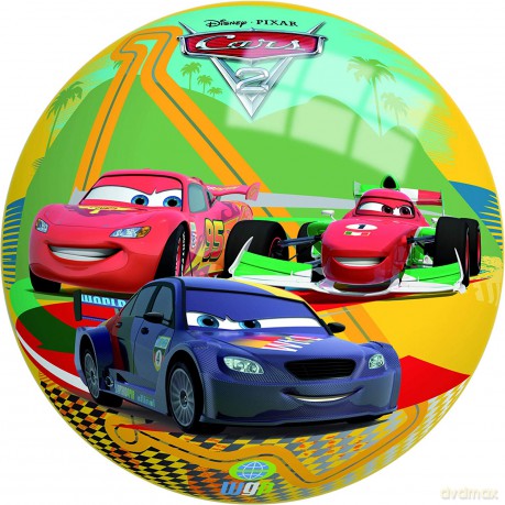 JOHN Piłka 9" Cars 2 90493 [ZABAWKA]