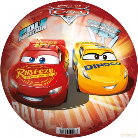 JOHN Piłka 9" Cars 2 90493 [ZABAWKA]