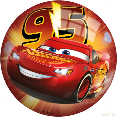JOHN Piłka 9" Cars 2 90493 [ZABAWKA]