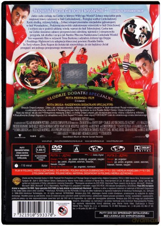 Charlie i fabryka czekolady [2DVD]