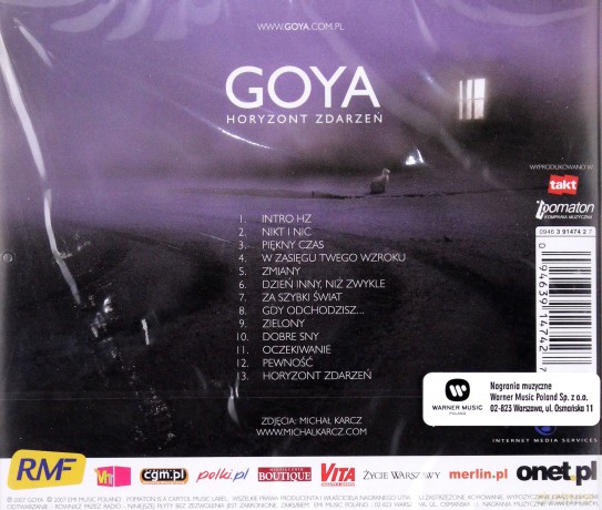 Goya: Horyzont Zdarzeń [CD]
