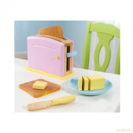 KIDKRAFT Pastelowy zestaw do tostów 63162 [ZABAWKA]