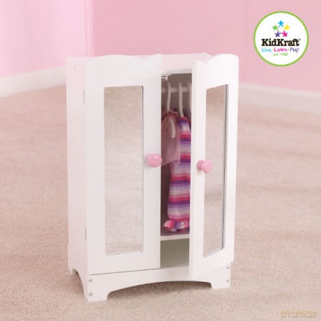 KIDKRAFT Lil Doll Szafa 60132 [ZABAWKA]